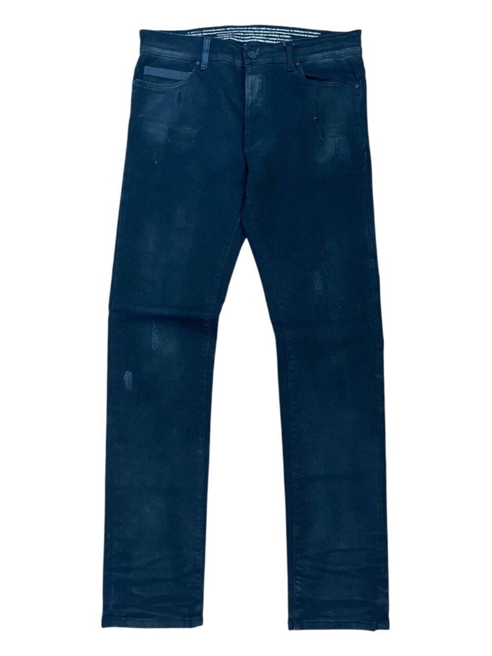 Marcelo Burlon County of Milan Regular Fit Coated Jeans